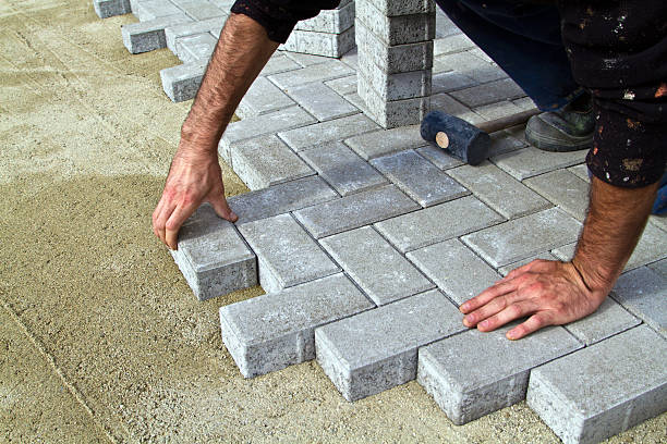 Permeable Paver Driveway in Independence, VA